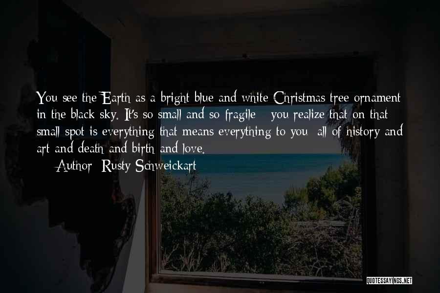 Christmas Tree And Quotes By Rusty Schweickart