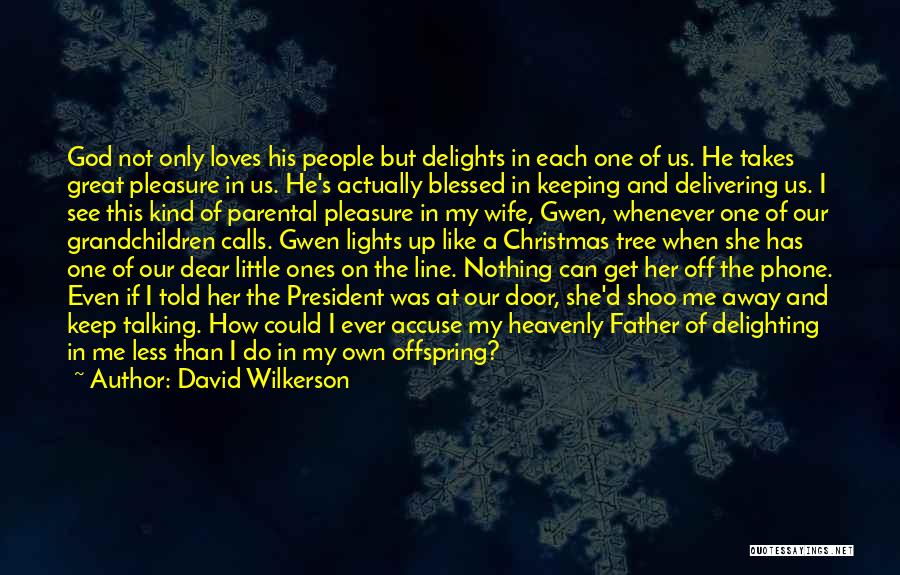 Christmas Tree Lights Quotes By David Wilkerson