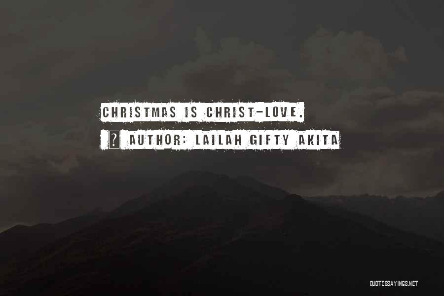Christmas Tree Love Quotes By Lailah Gifty Akita