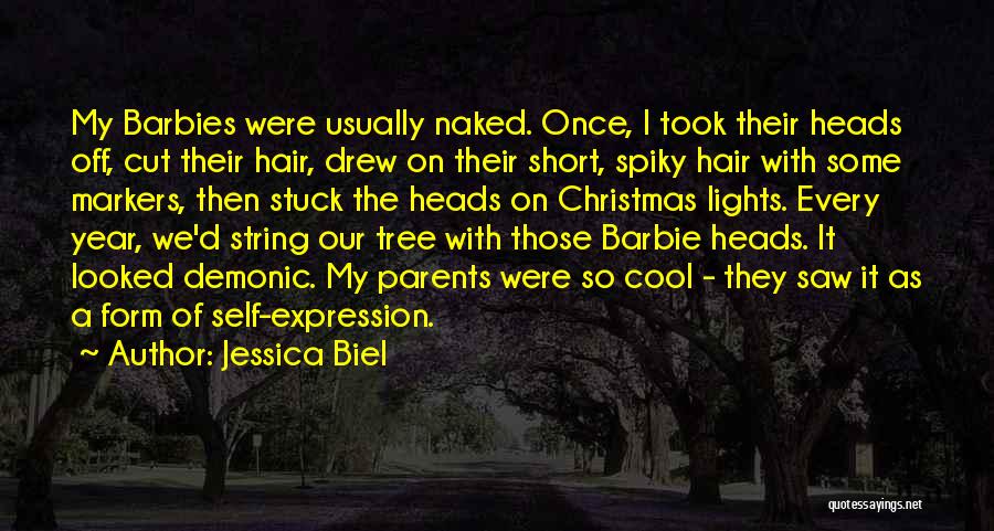 Christmas Tree Short Quotes By Jessica Biel