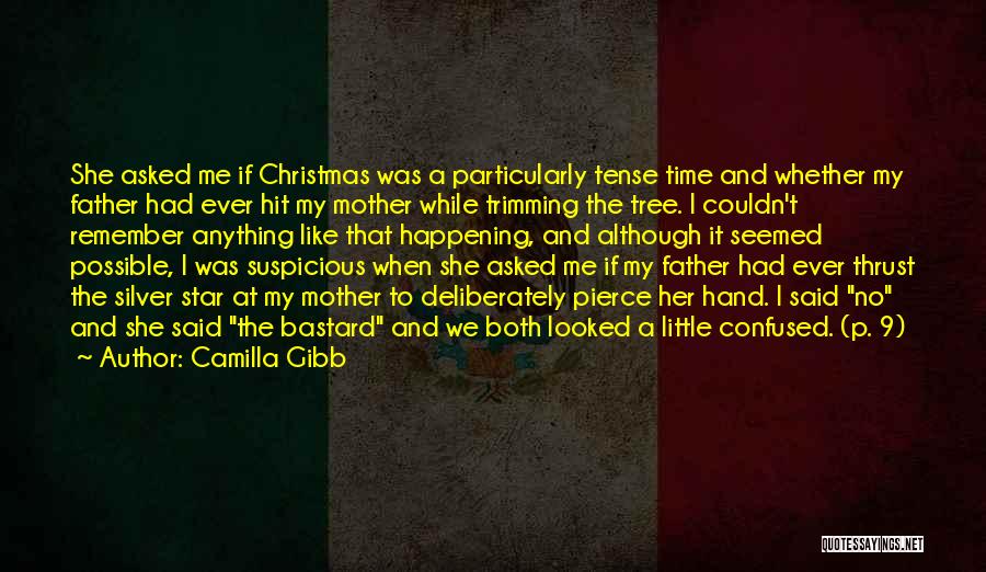 Christmas Tree Star Quotes By Camilla Gibb