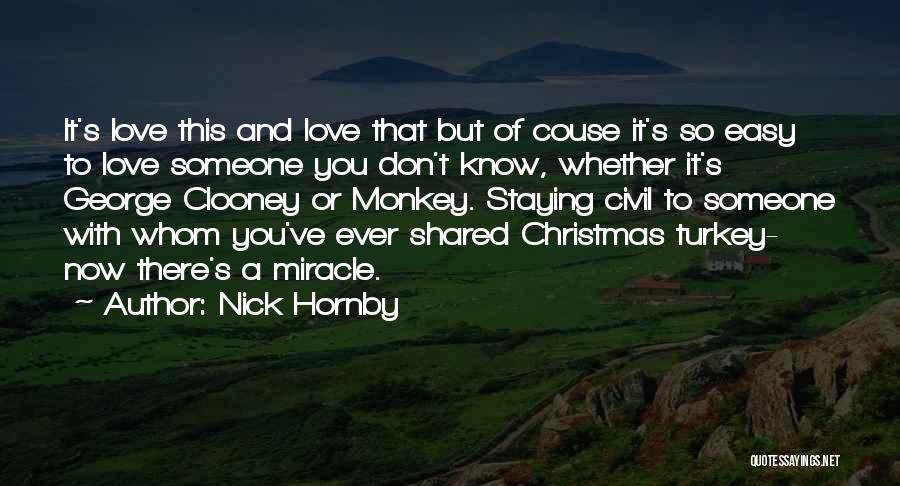 Christmas Turkey Quotes By Nick Hornby