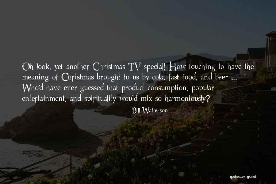 Christmas Tv Special Quotes By Bill Watterson