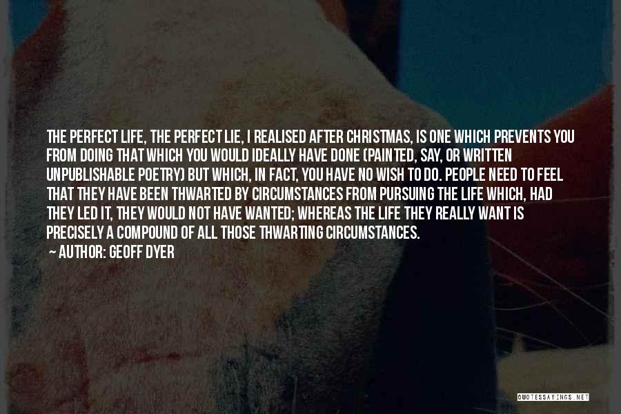 Christmas Wish Quotes By Geoff Dyer