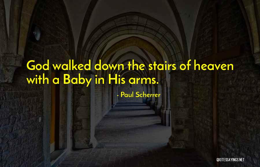 Christmas With Baby Quotes By Paul Scherrer