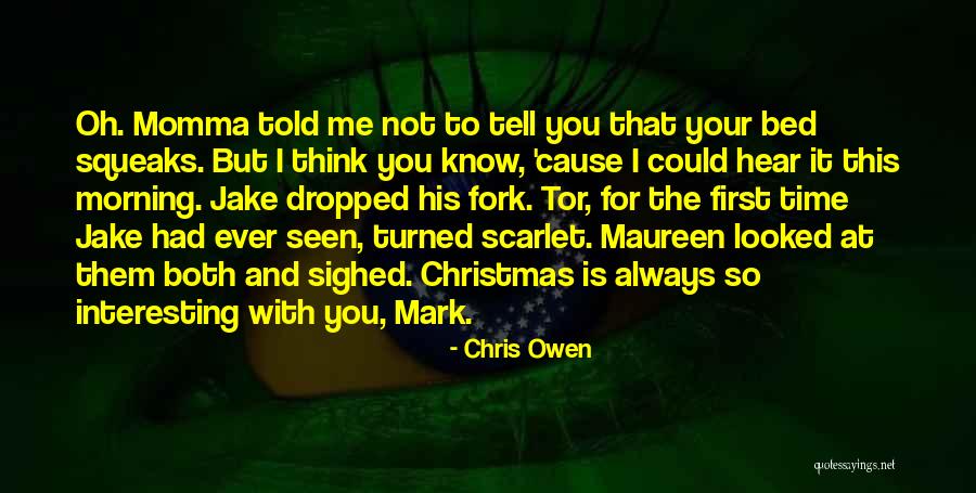 Christmas With You Quotes By Chris Owen