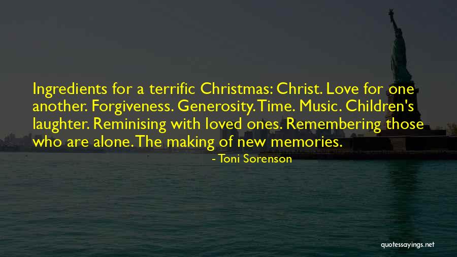 Christmas Without Gifts Quotes By Toni Sorenson