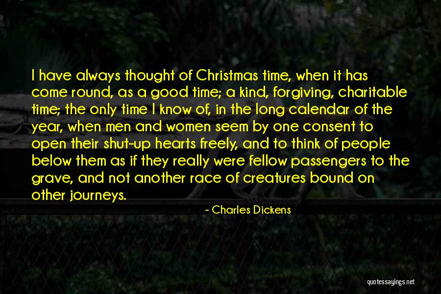 Christmas Year Round Quotes By Charles Dickens