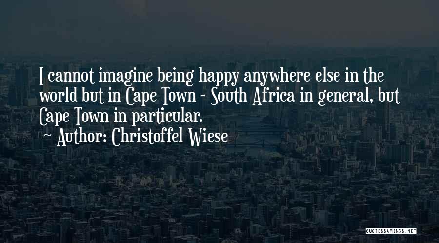 Christoffel Wiese Quotes 177377