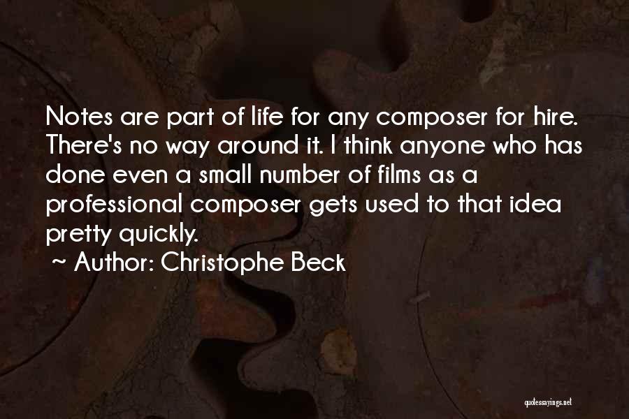 Christophe Beck Quotes 961346