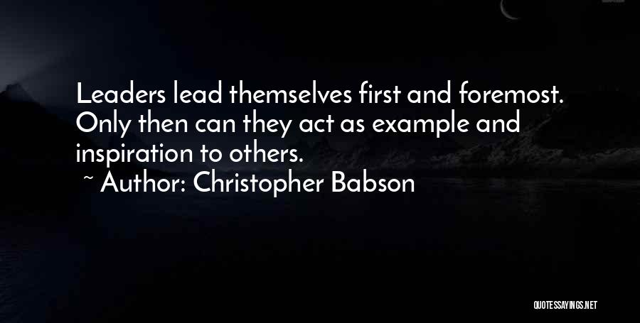 Christopher Babson Quotes 1742706