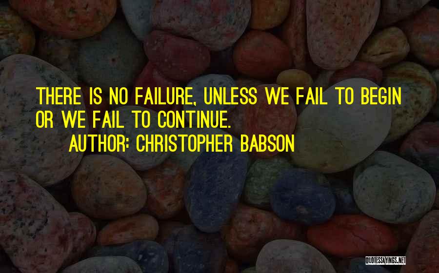 Christopher Babson Quotes 2002725