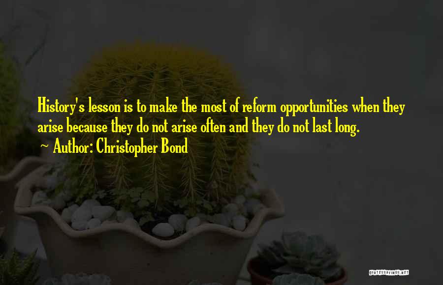 Christopher Bond Quotes 1714397