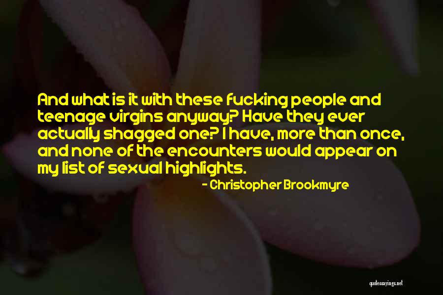 Christopher Brookmyre Quotes 1417553