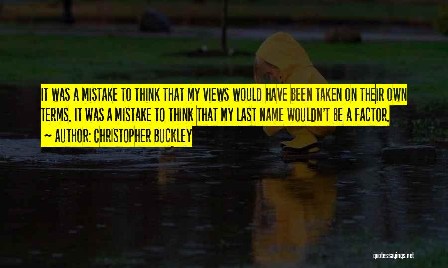 Christopher Buckley Quotes 2048392