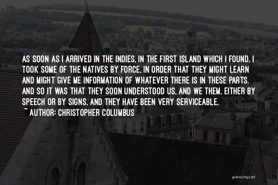 Christopher Columbus Quotes 1058809