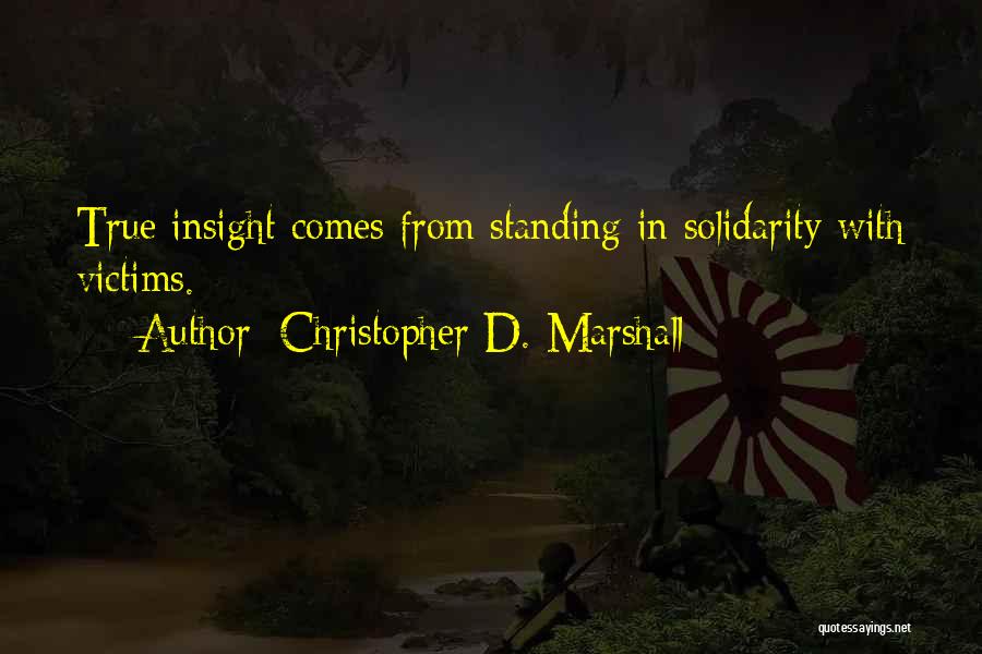 Christopher D. Marshall Quotes 806523