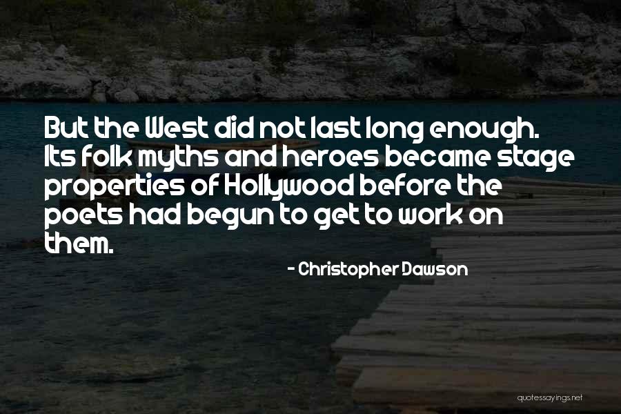 Christopher Dawson Quotes 489604