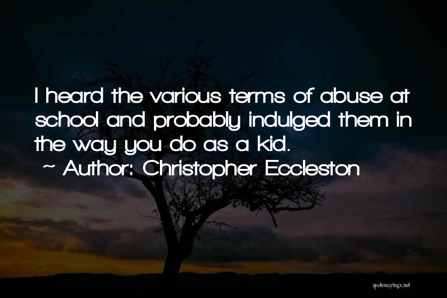 Christopher Eccleston Quotes 1861368