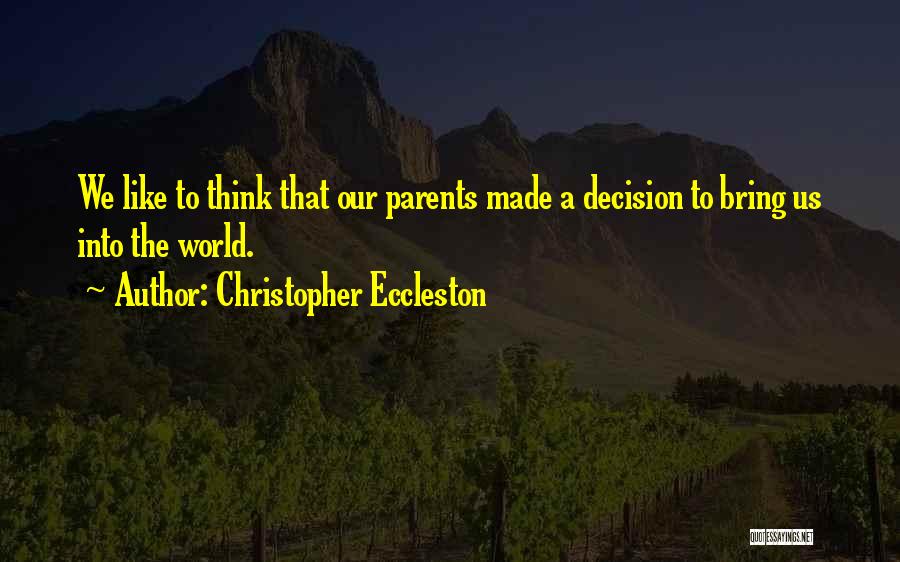Christopher Eccleston Quotes 1954797
