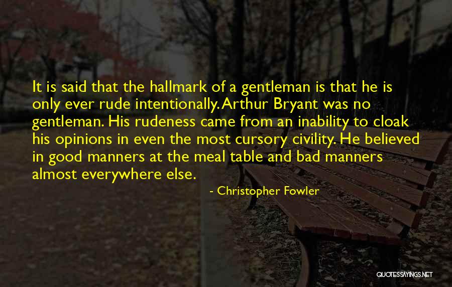 Christopher Fowler Quotes 863421