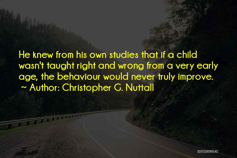 Christopher G. Nuttall Quotes 1382531