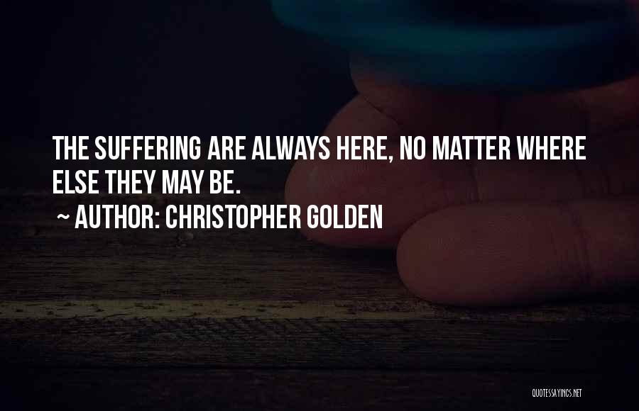 Christopher Golden Quotes 624268