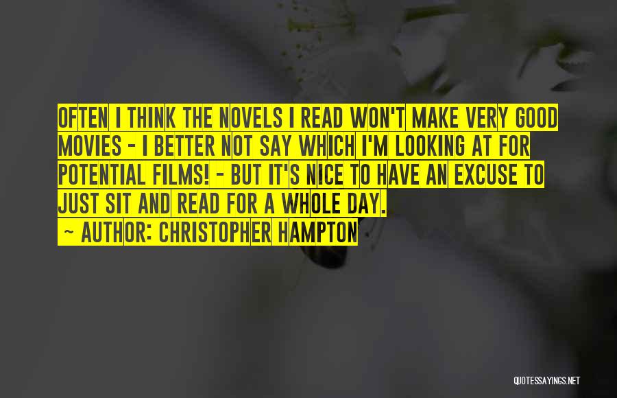 Christopher Hampton Quotes 1365409