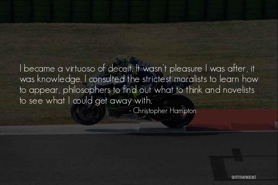 Christopher Hampton Quotes 1547020 Christopher Hampton Quotes 1547020
