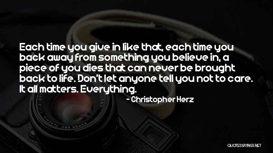 Christopher Herz Quotes 1645614