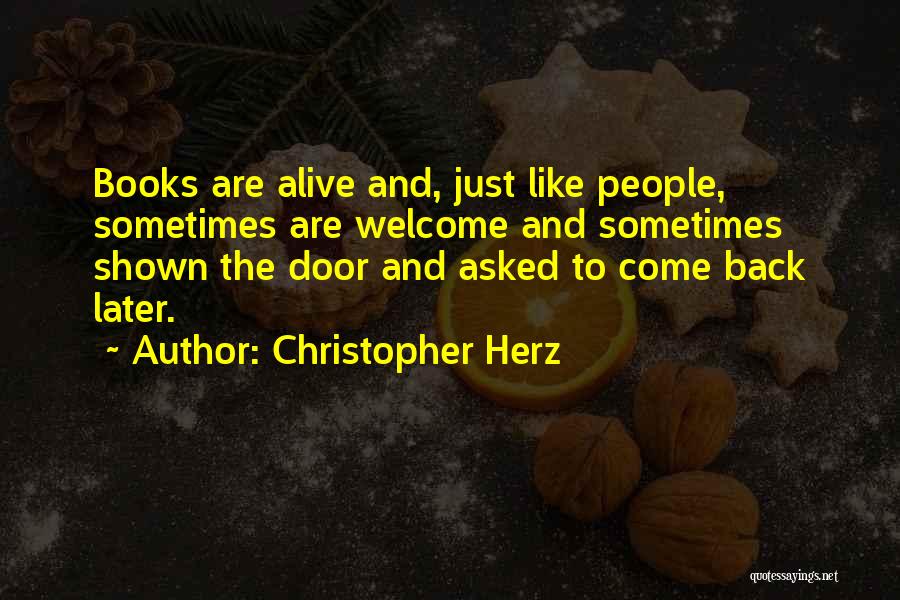 Christopher Herz Quotes 2174911