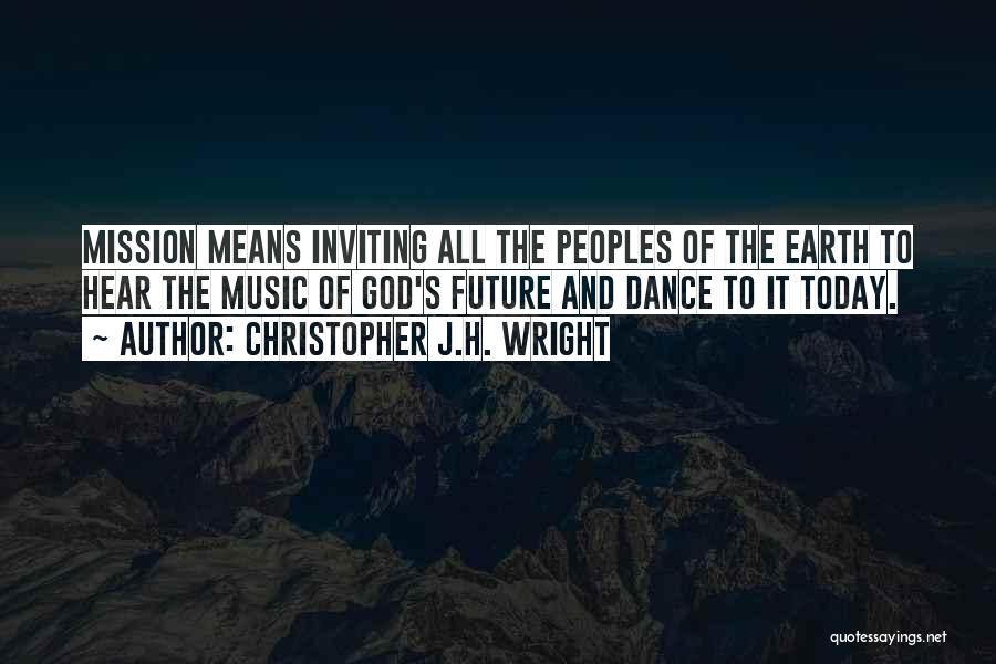 Christopher J.H. Wright Quotes 665673