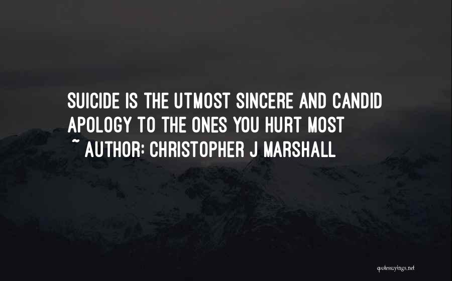 Christopher J Marshall Quotes 1344075