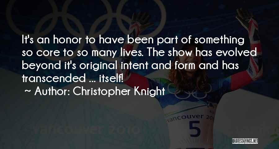 Christopher Knight Quotes 1920315