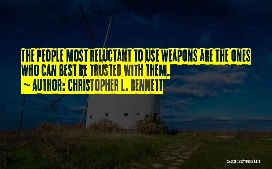 Christopher L. Bennett Quotes 1051758
