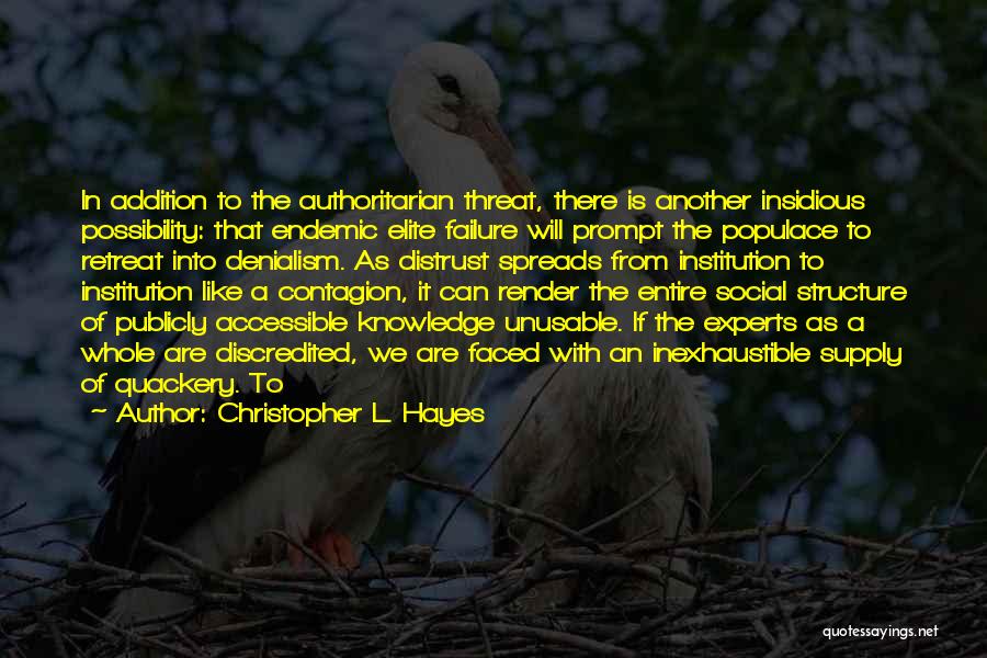 Christopher L. Hayes Quotes 1333097