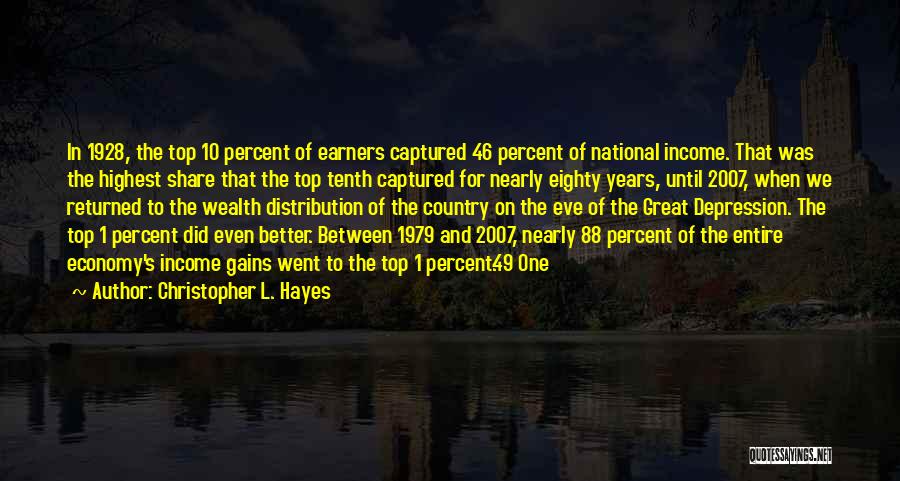 Christopher L. Hayes Quotes 395359