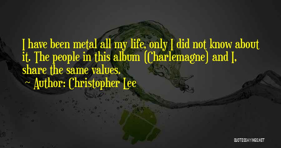 Christopher Lee Quotes 1143956