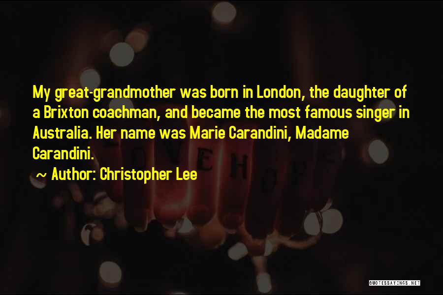 Christopher Lee Quotes 134178