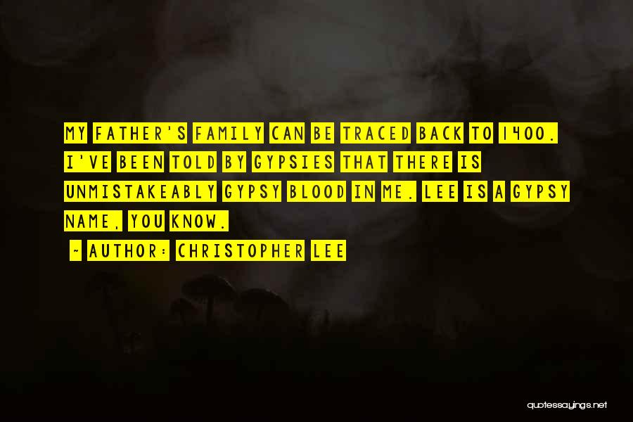 Christopher Lee Quotes 999356