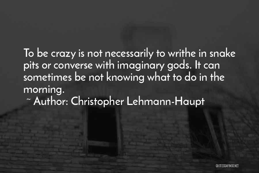 Christopher Lehmann-Haupt Quotes 437726