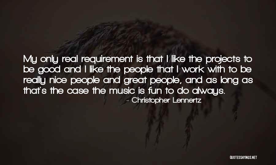 Christopher Lennertz Quotes 1047511