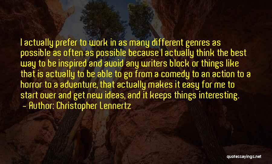 Christopher Lennertz Quotes 1384684