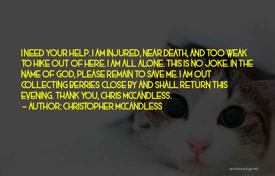 Christopher McCandless Quotes 1810447