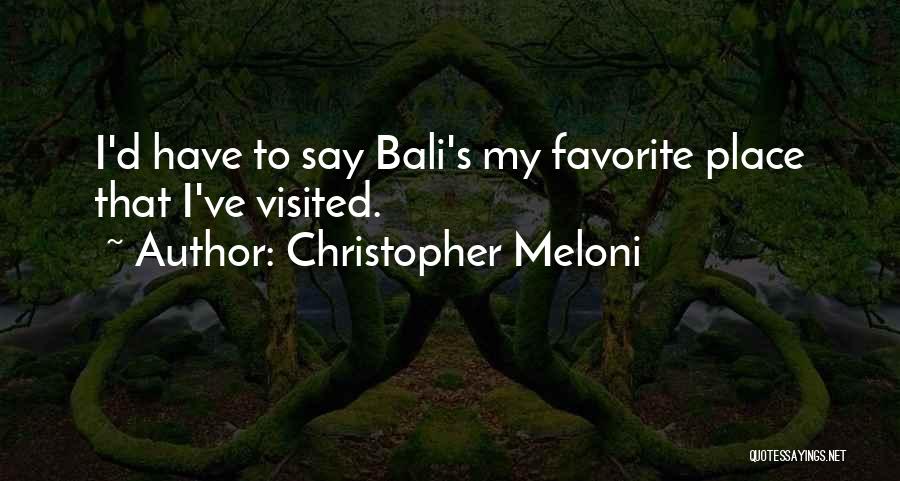 Christopher Meloni Quotes 1988480