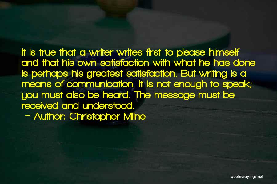 Christopher Milne Quotes 1919307