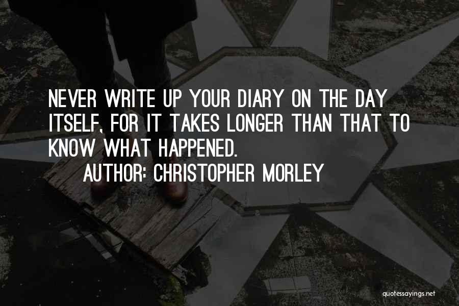 Christopher Morley Quotes 1343507