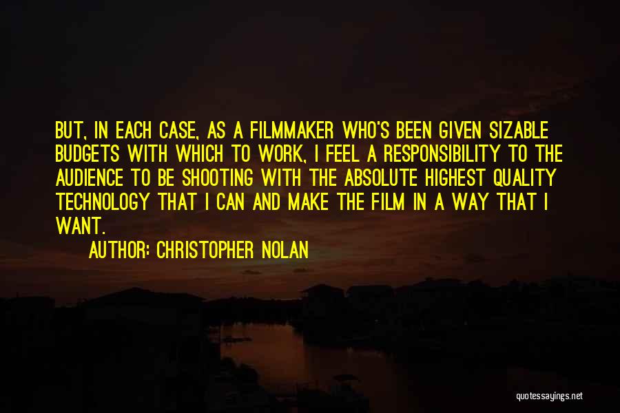 Christopher Nolan Quotes 1245666