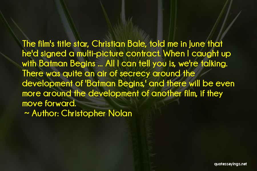 Christopher Nolan Quotes 2142366