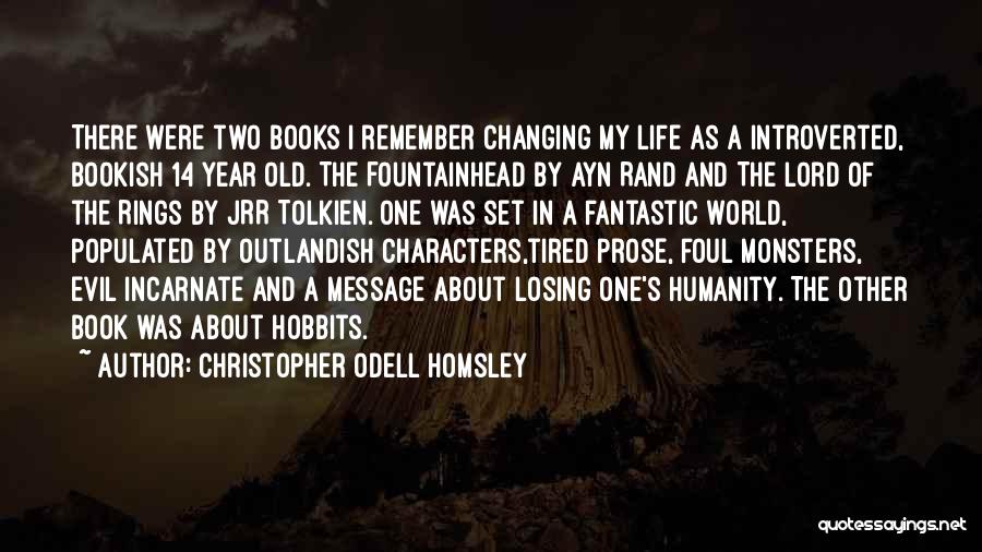 Christopher Odell Homsley Quotes 118110